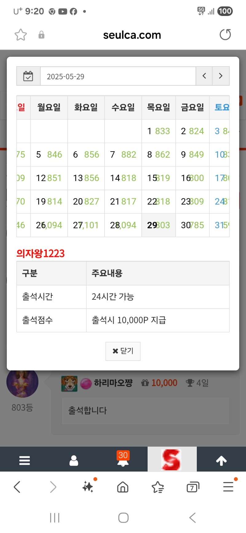 만근하느라 고생들 하셨네요^^