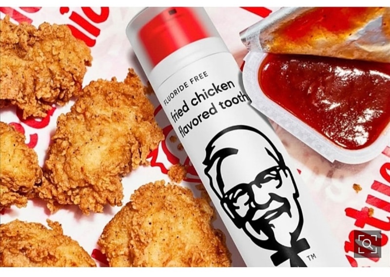 KFC 치킨맛 치약 출시
