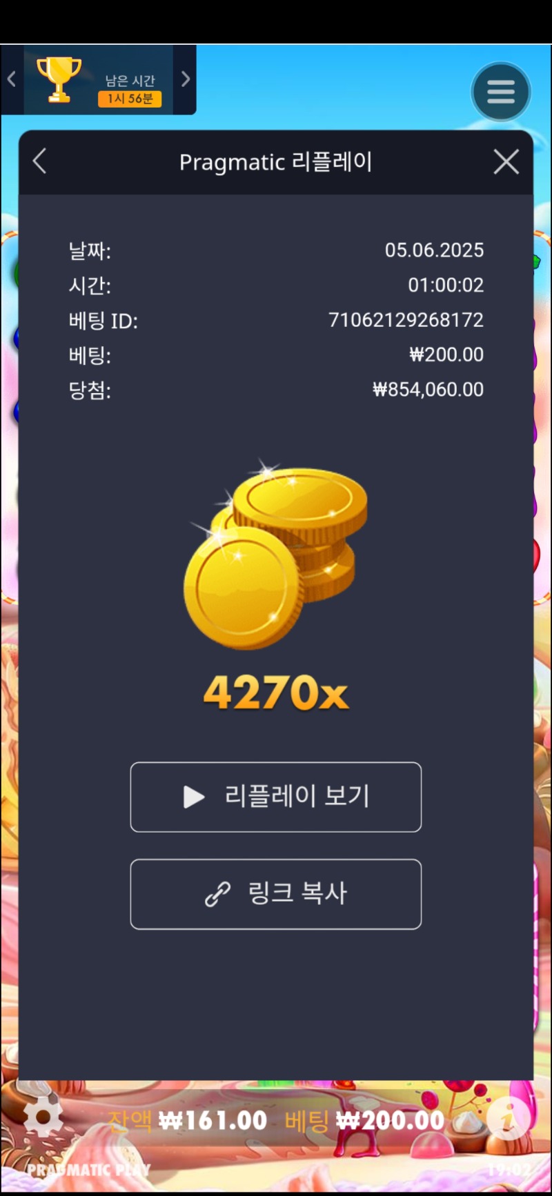 보난자1000  4270배