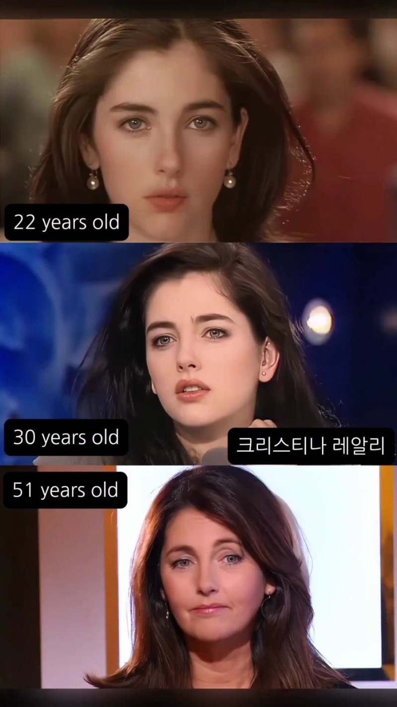 세기의 미녀들 외모 변천사