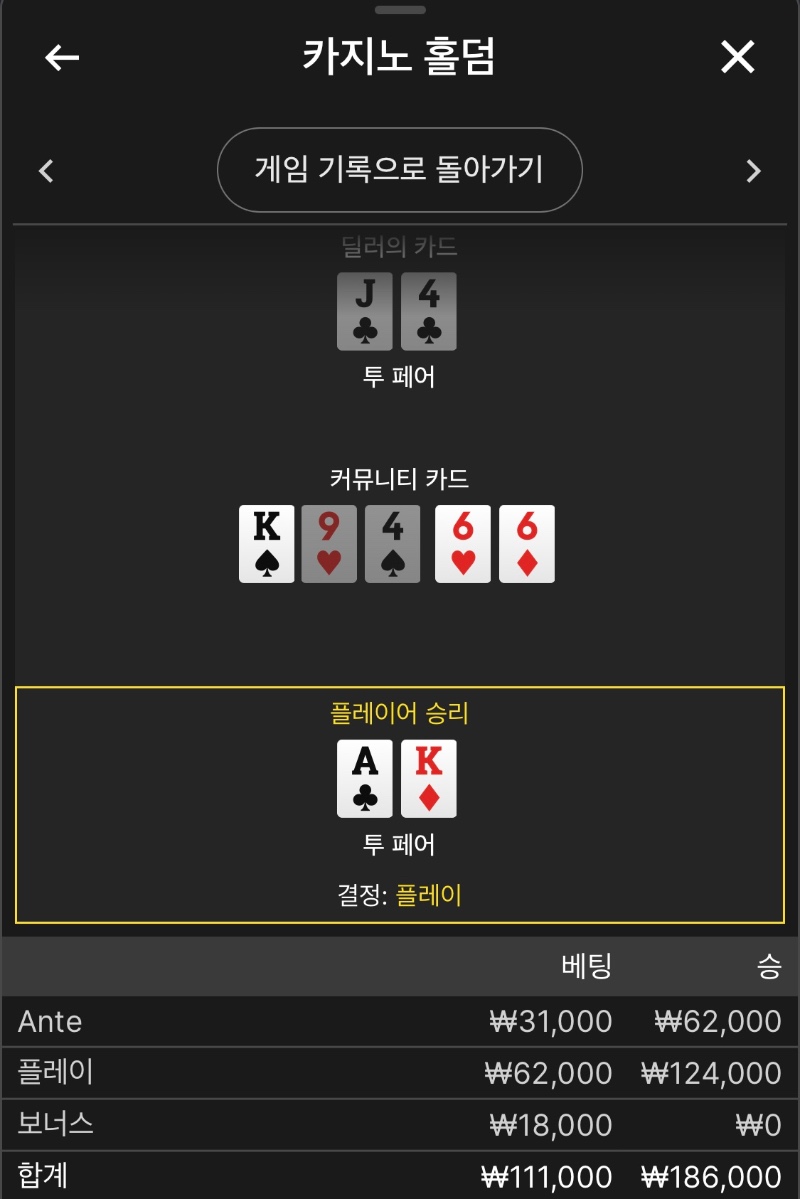 홀덤 아카