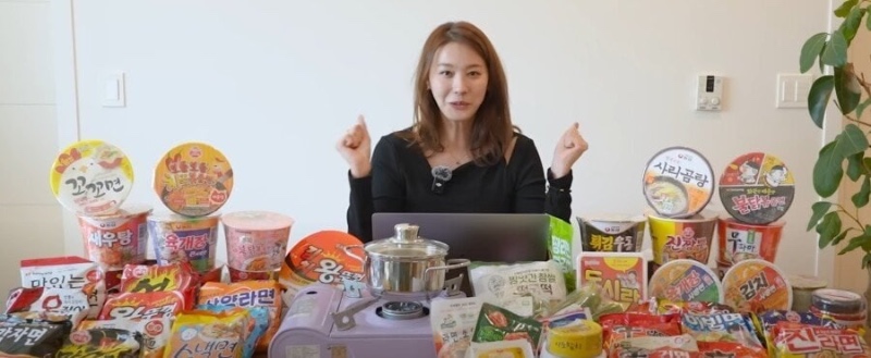 배우 유인영의 라면 티어
