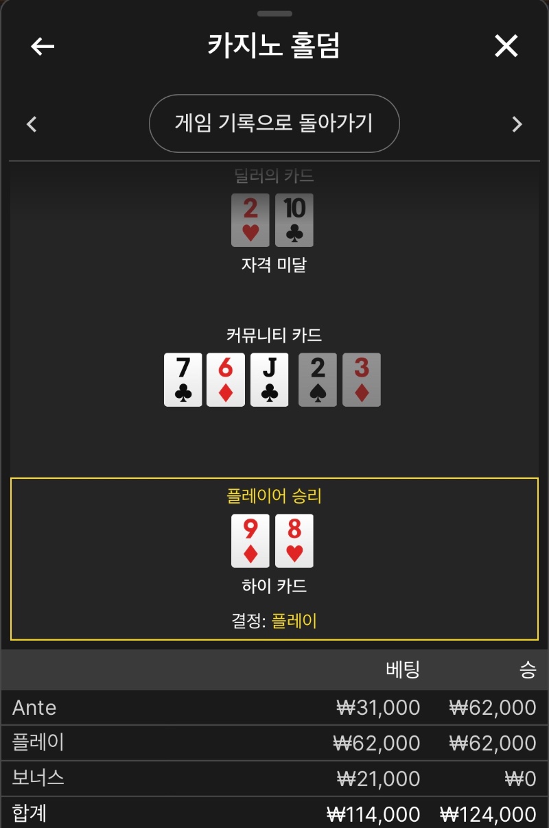 홀덤 양차