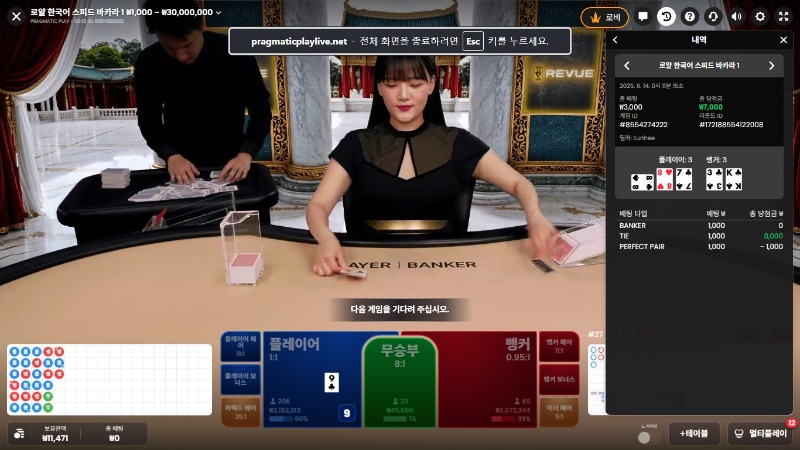 소액 카라 승