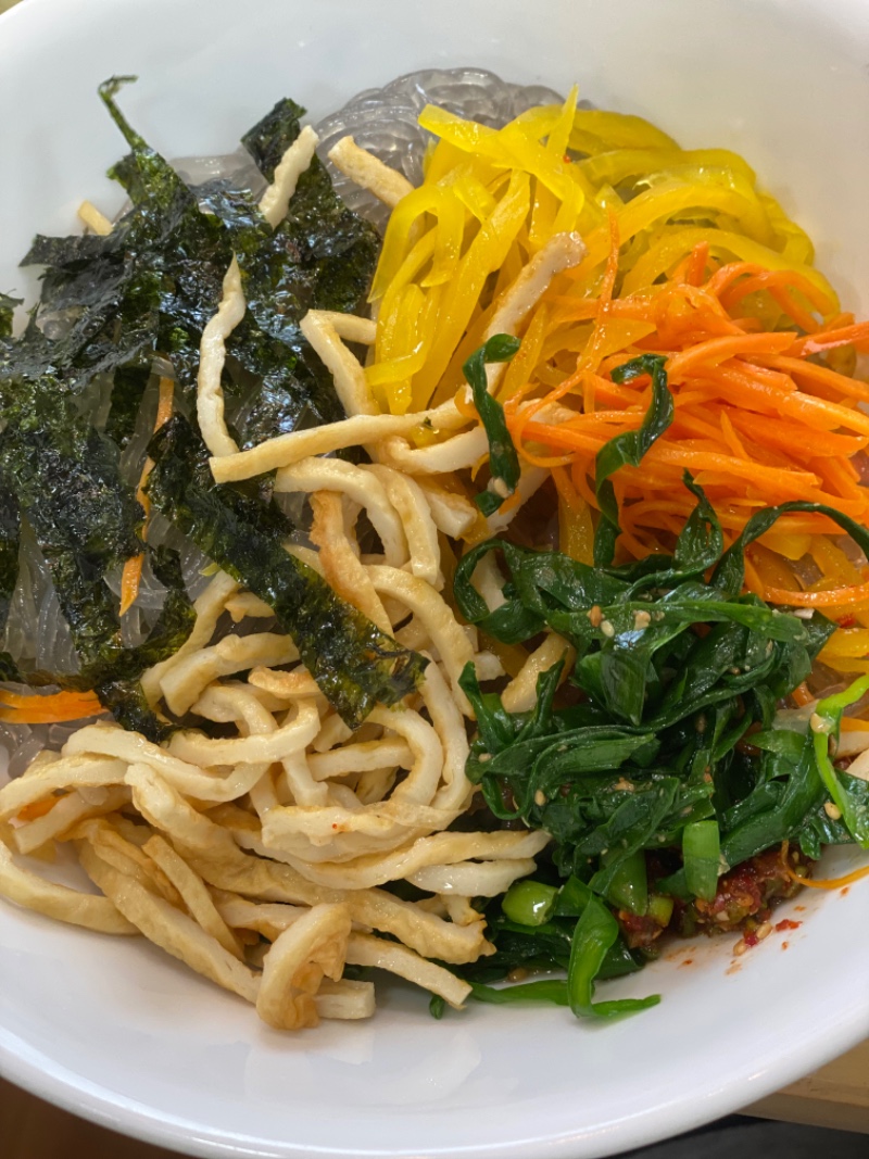 비빔당면~