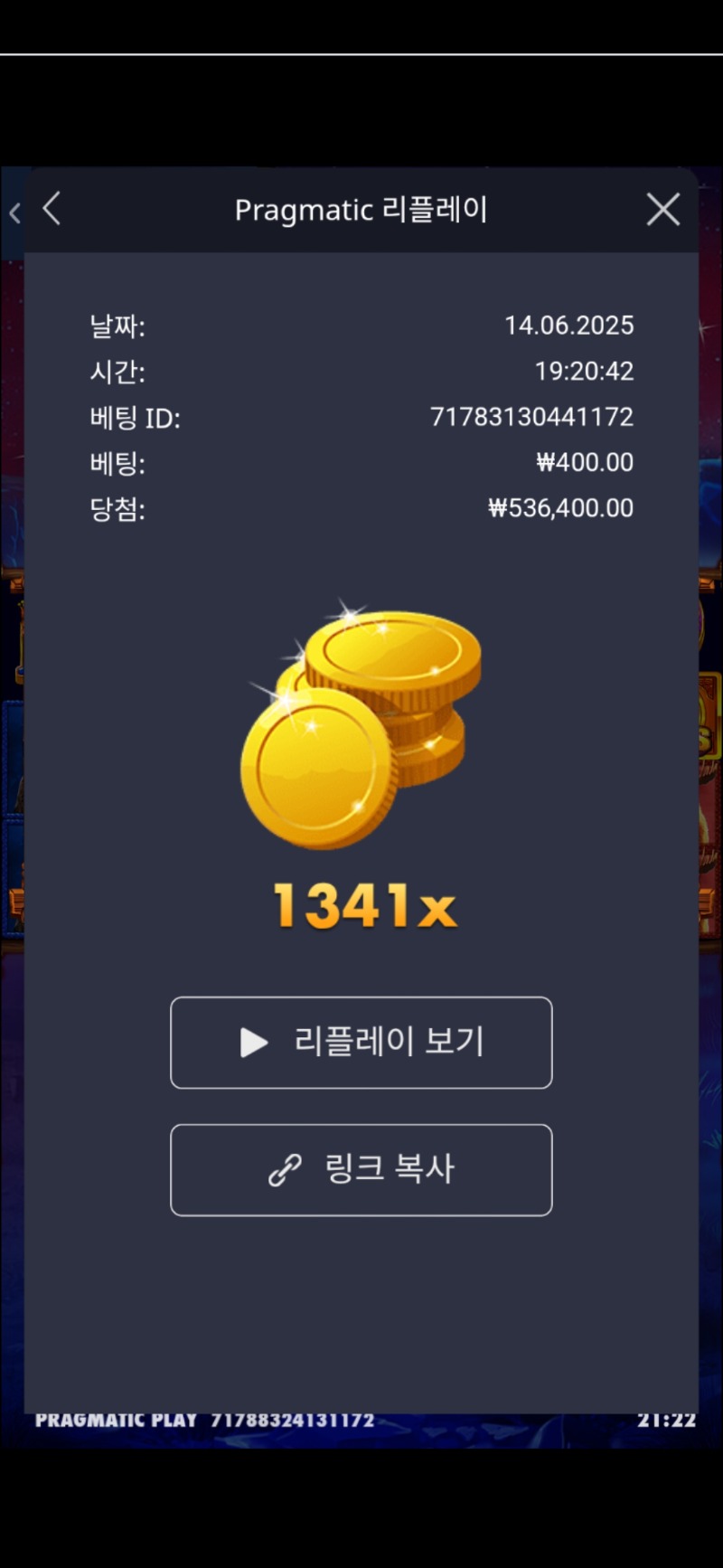 버메가 1341배