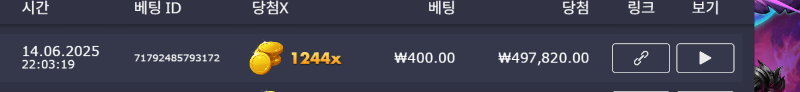 샤이언 1244배