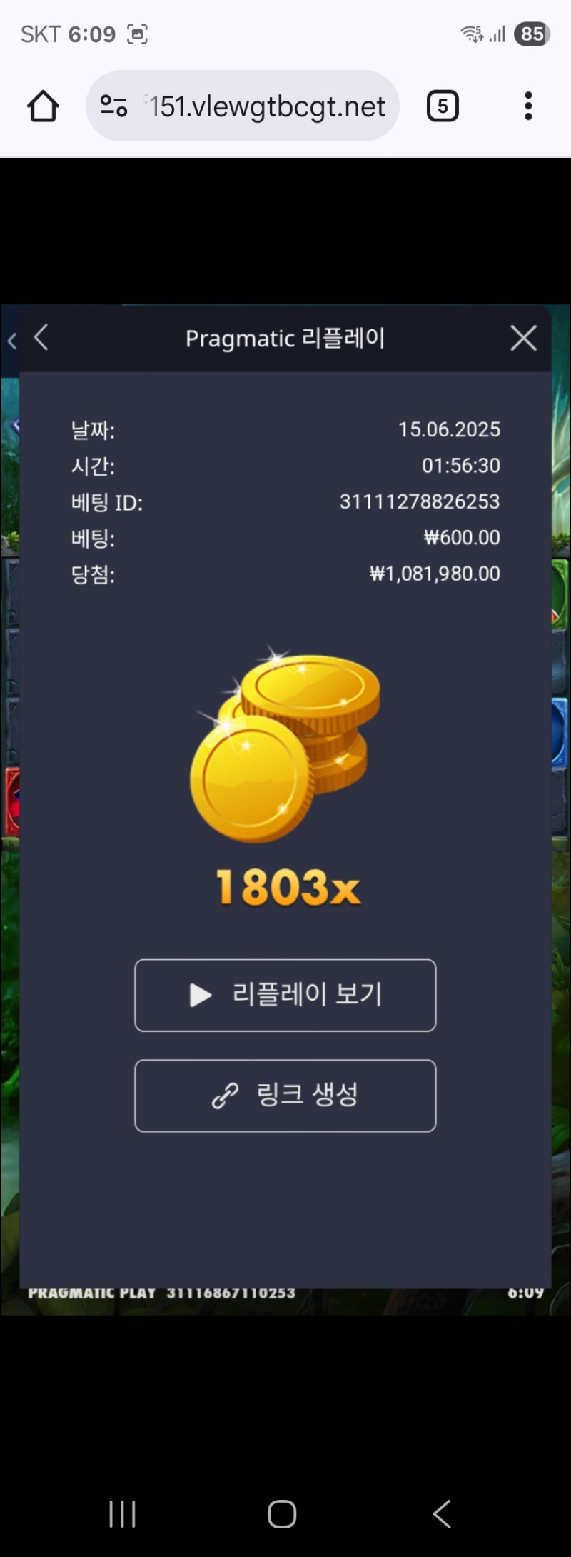 멀린1893배