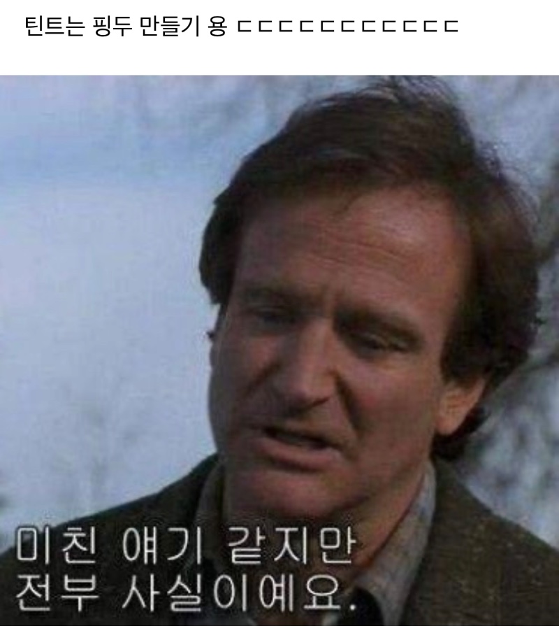 틴트의 원래 용도가 ㄷㄷ
