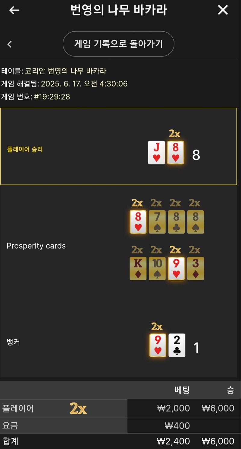 번영 소액 승