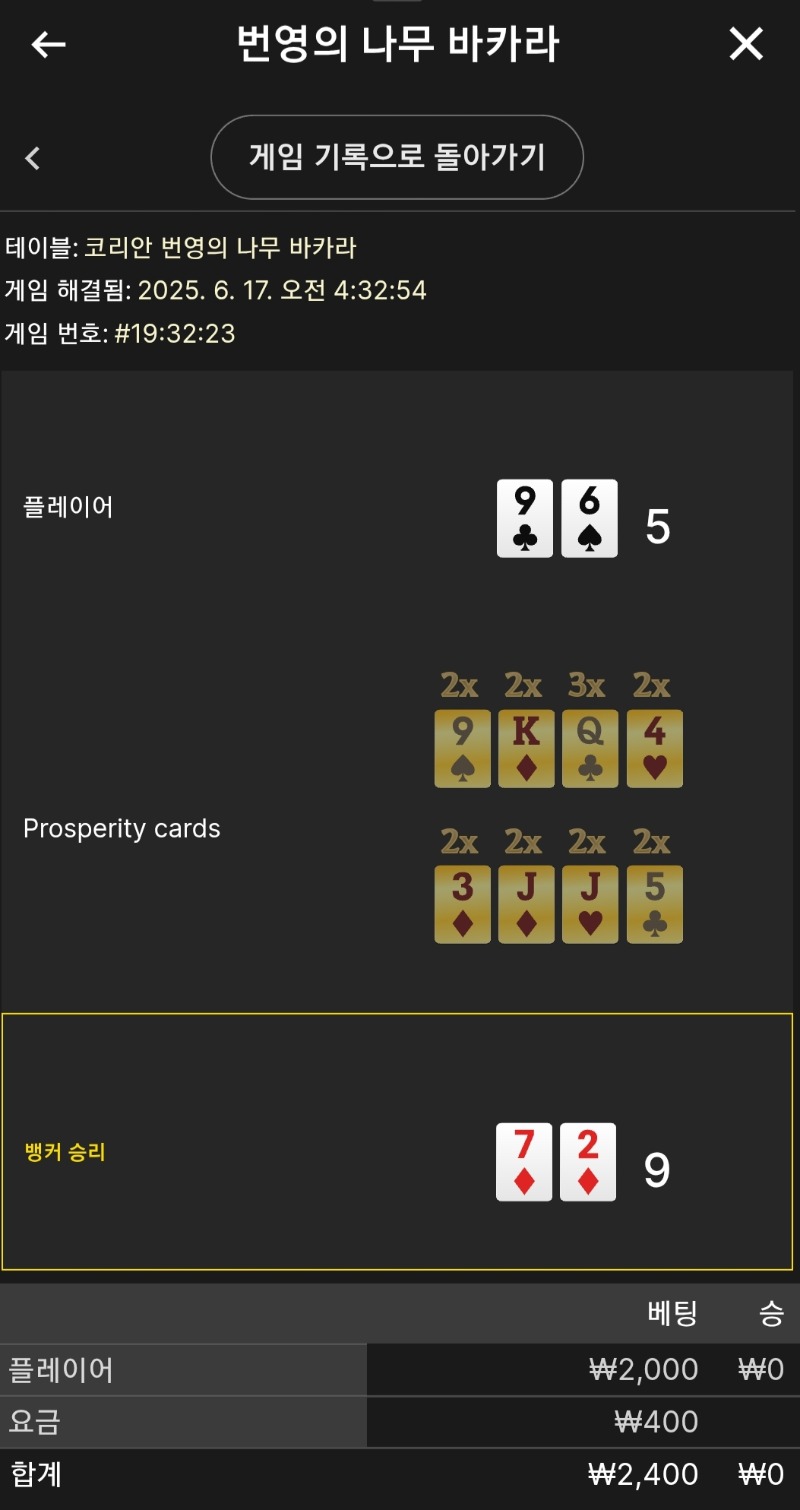 번영 소액 패