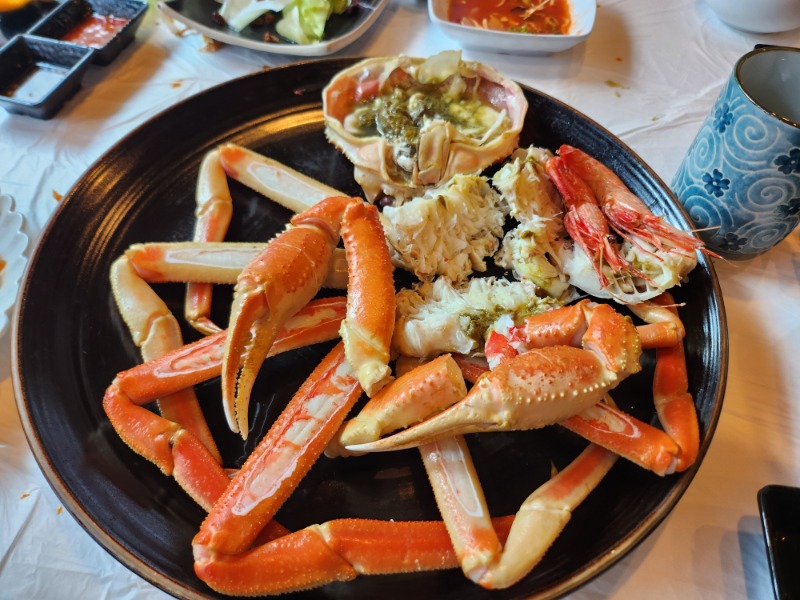 대포항 대게  먹으러