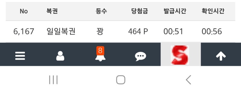 물개복권 지금까지 6번째 구매후기