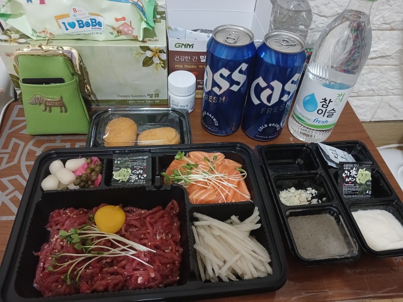 한잔제꾱~