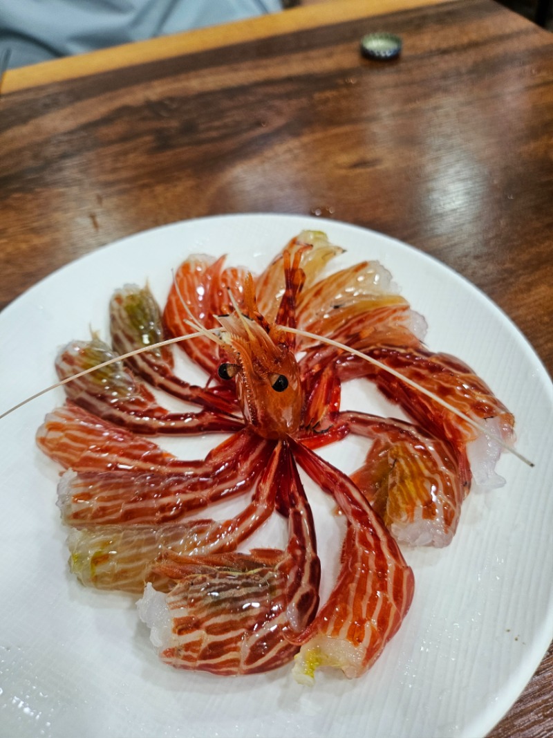 오늘저녁은 부산여행 독도새우^^ 저녁들 챙기세요