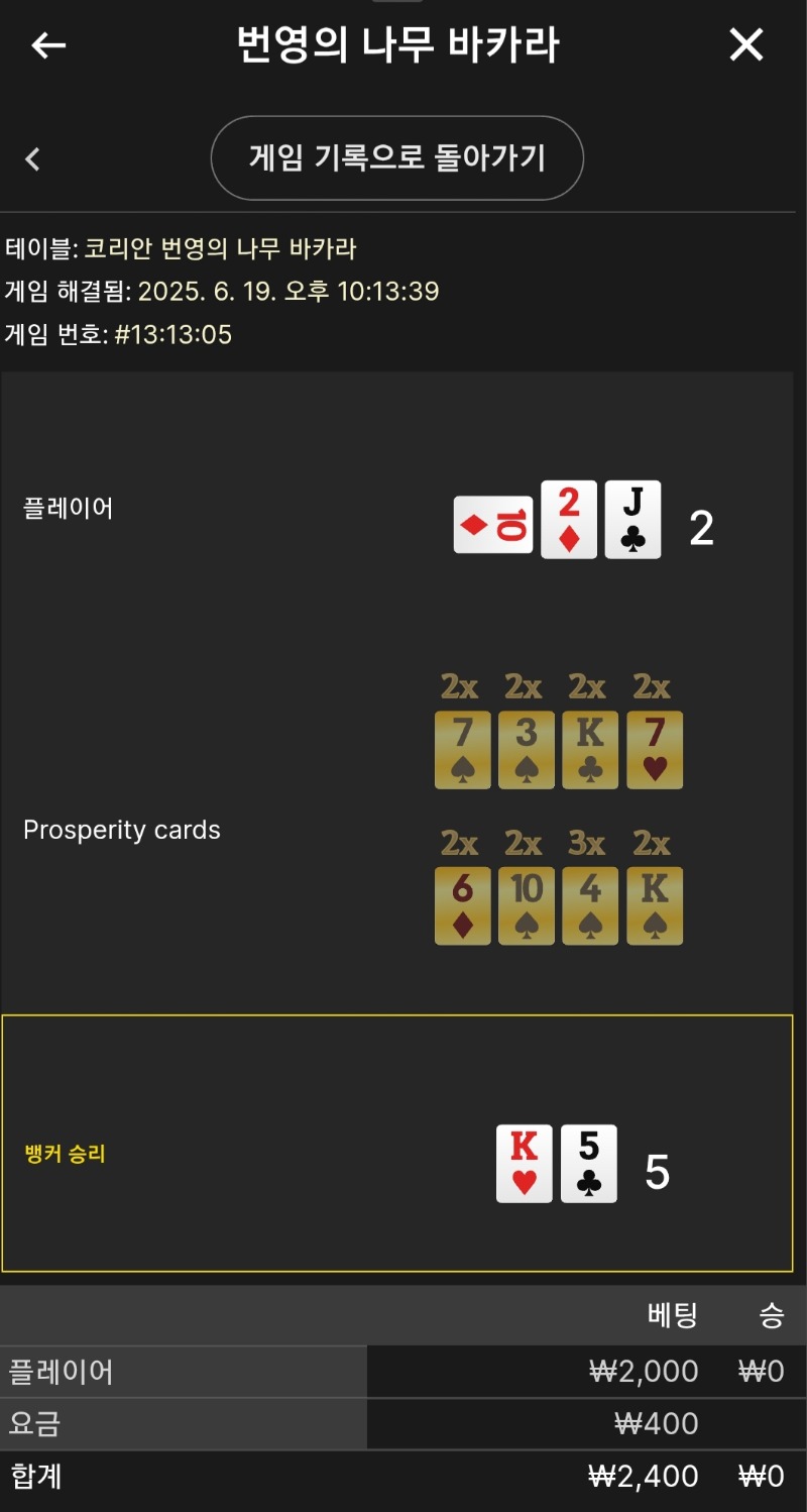 번영 소액 패