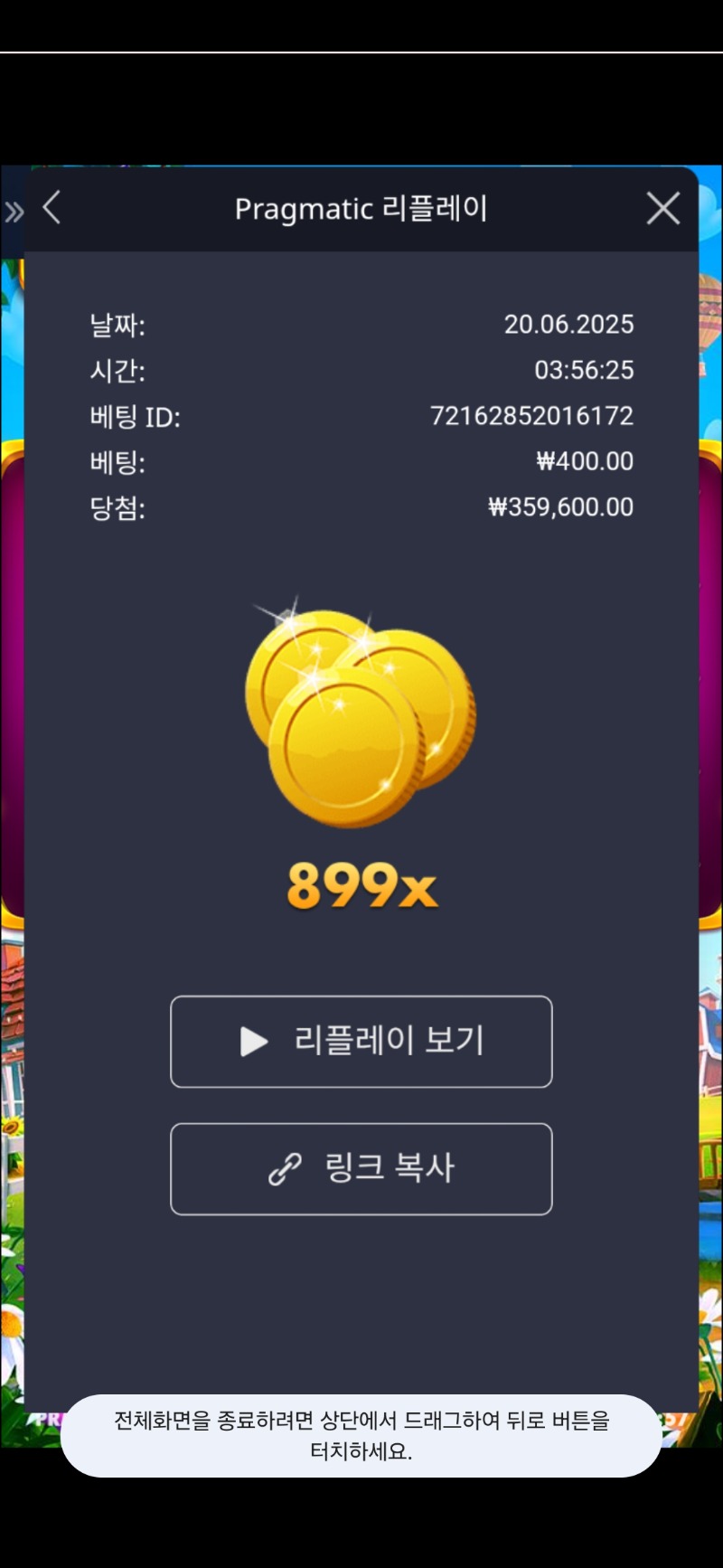 황금멀티 899배