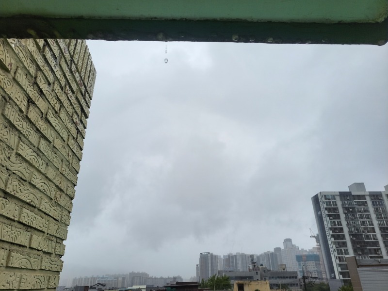 비기 추적추적 계속 내리네!!..요~~