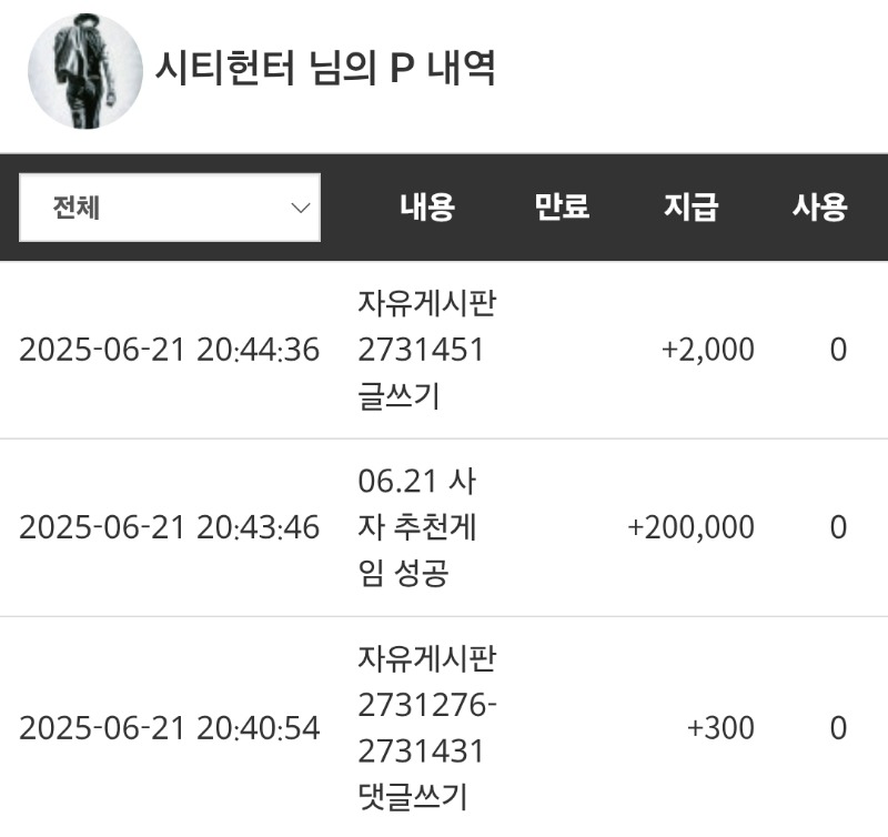 사자님 럭포 고마워요~♡