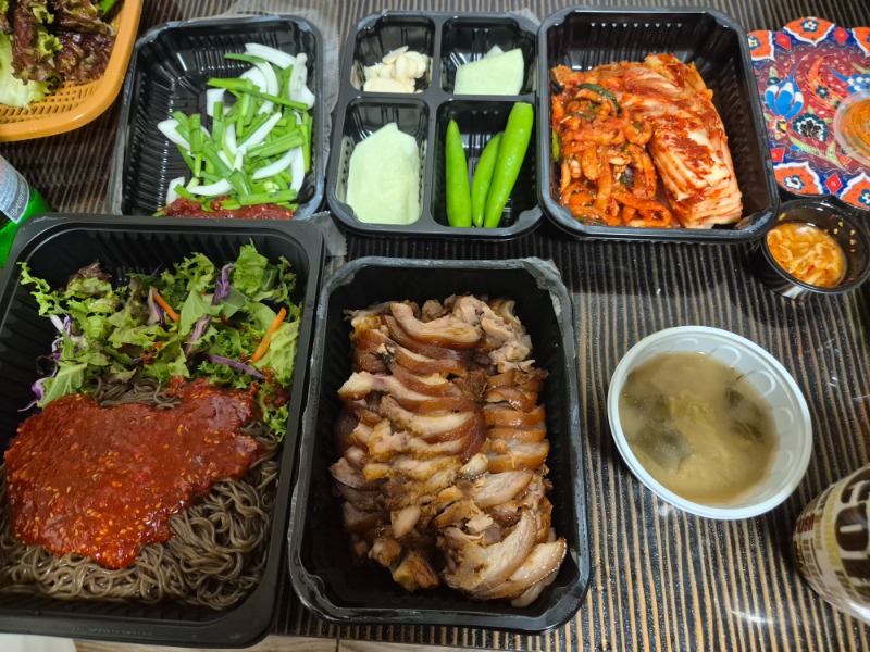소주가. 땡겨서 족발 냠냠!ㅎ