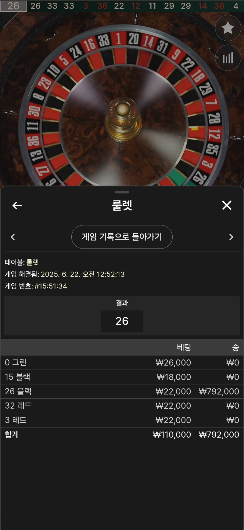 룰렛 승