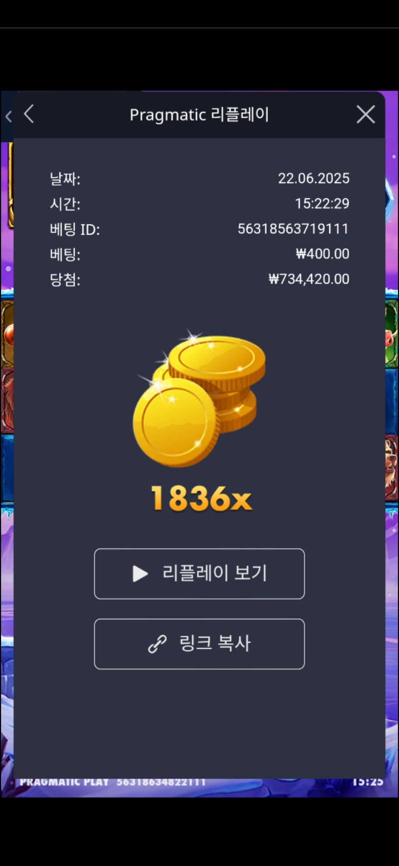 맘모스 1836배