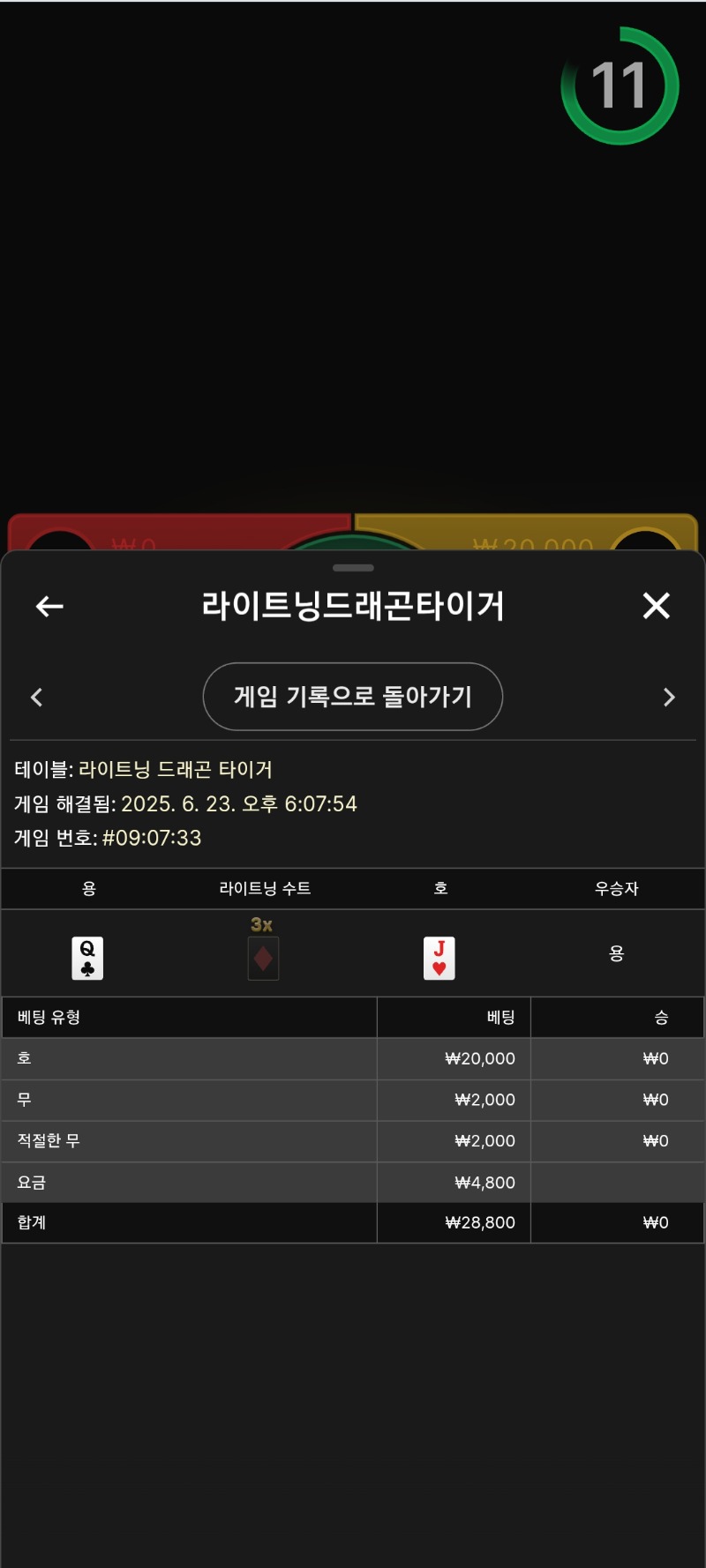 시안 라이트닝용호 패
