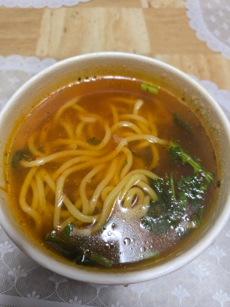 야식은 즉석우동!