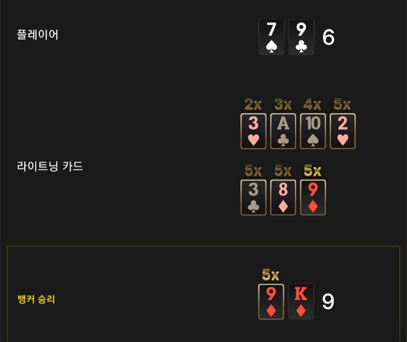 라이트닝 3승 ♤♤♤