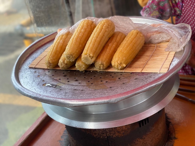 옥수수랑 국화빵