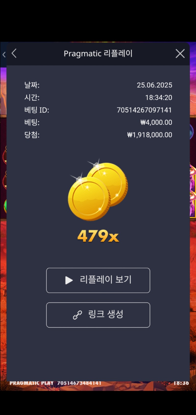 버팔로 킹 479배