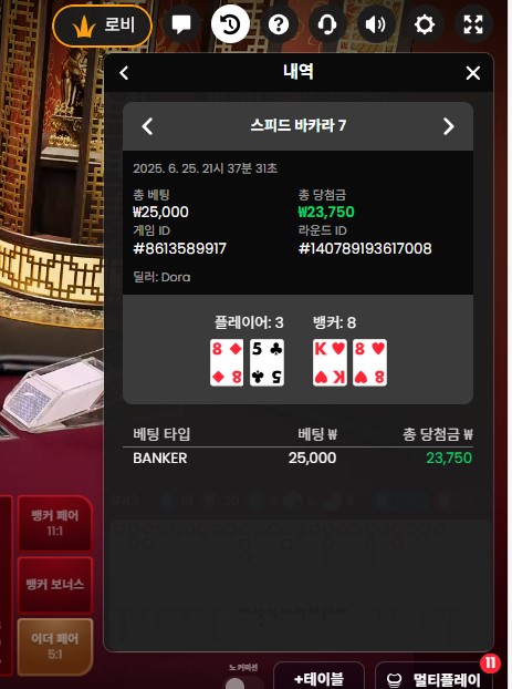 프라그 소액 카라1 승