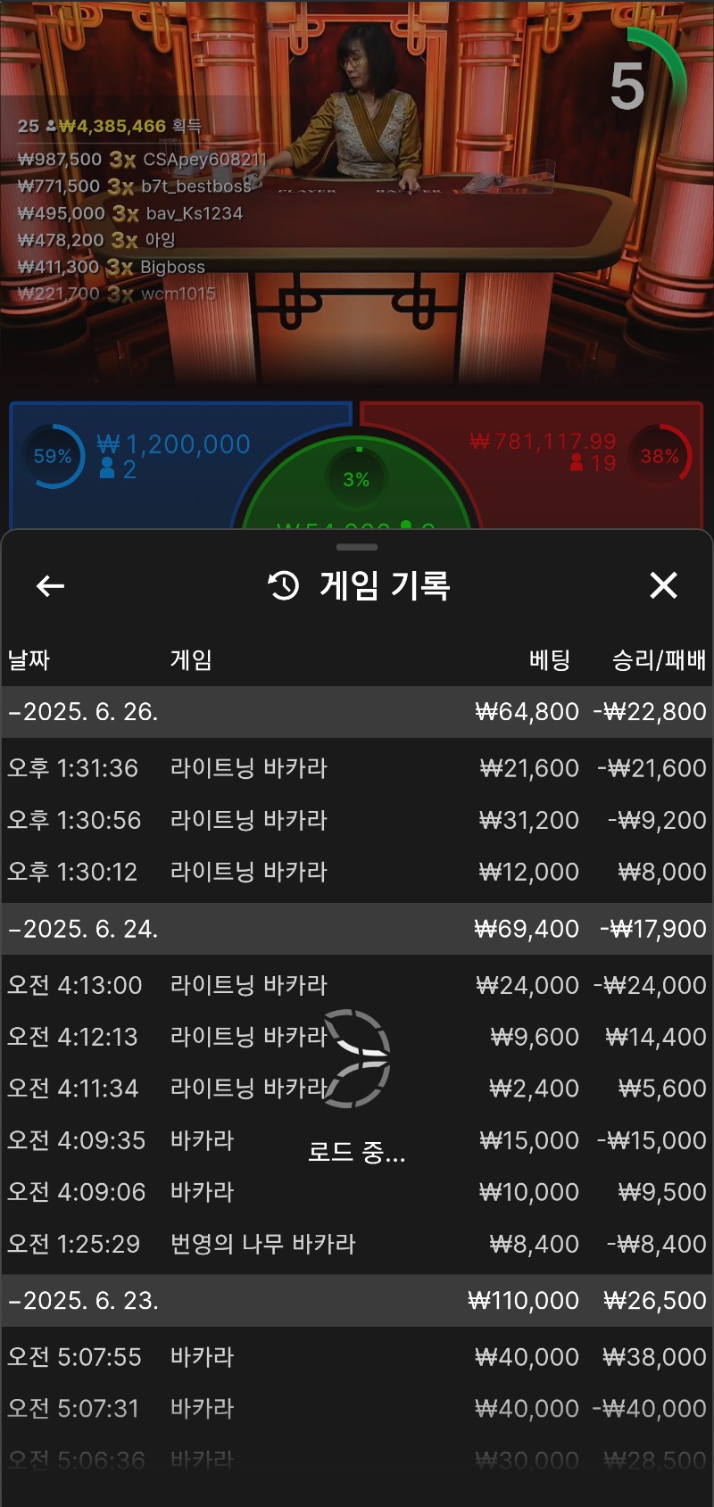 소액바카라2패