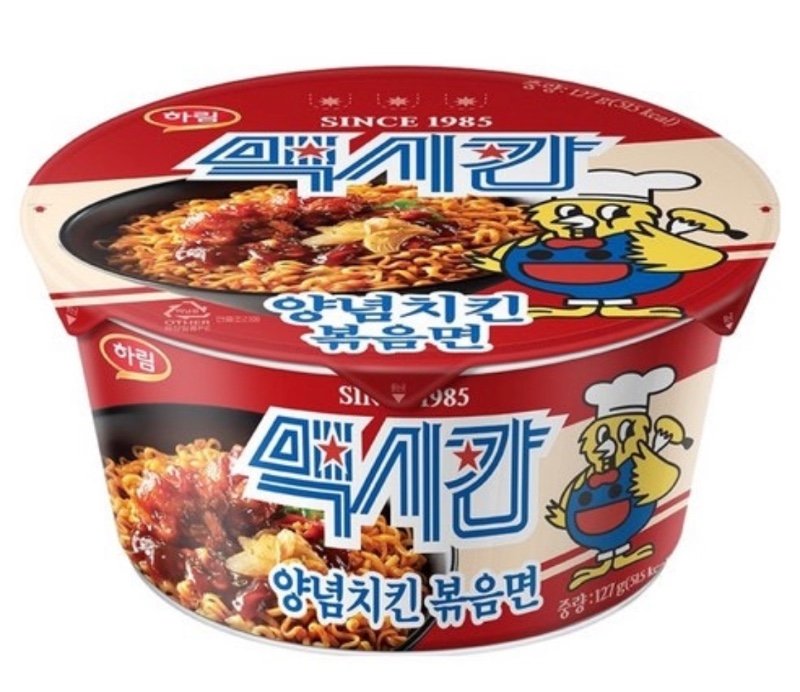 양념치킨 볶음면 출시