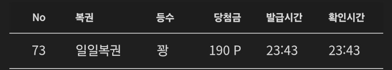 암만꽝이라도..