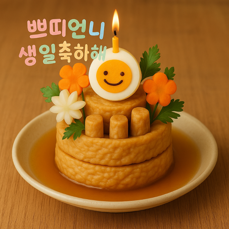 울쁘띠언니~  생일 축하해~♡♡