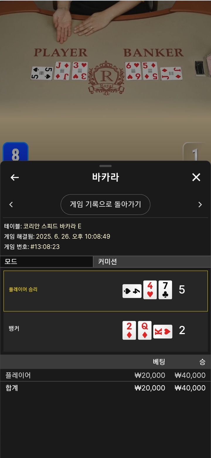 바카라1승
