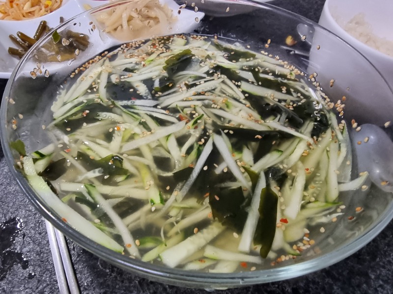 요즘같이 더운날엔... 오이냉국 ㅎㅎ