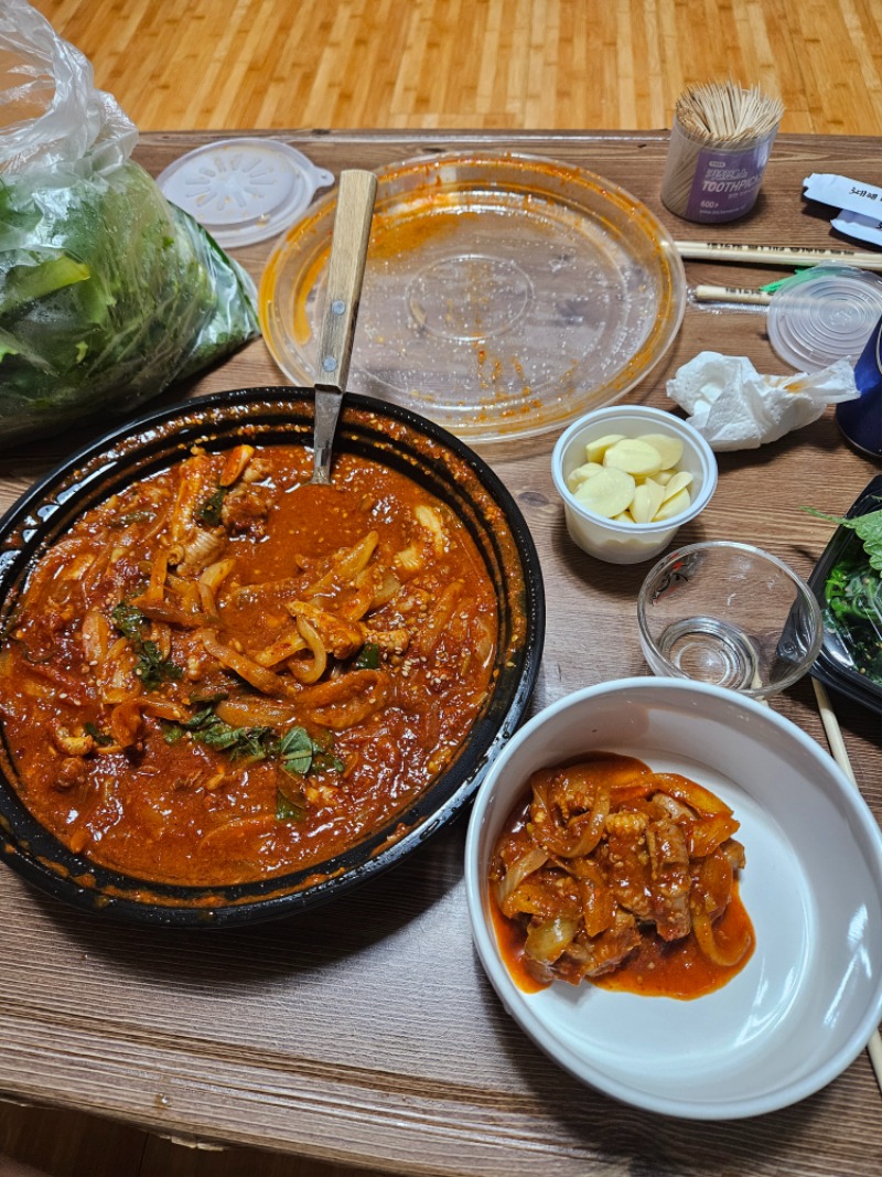 꼼장어에 쇠주