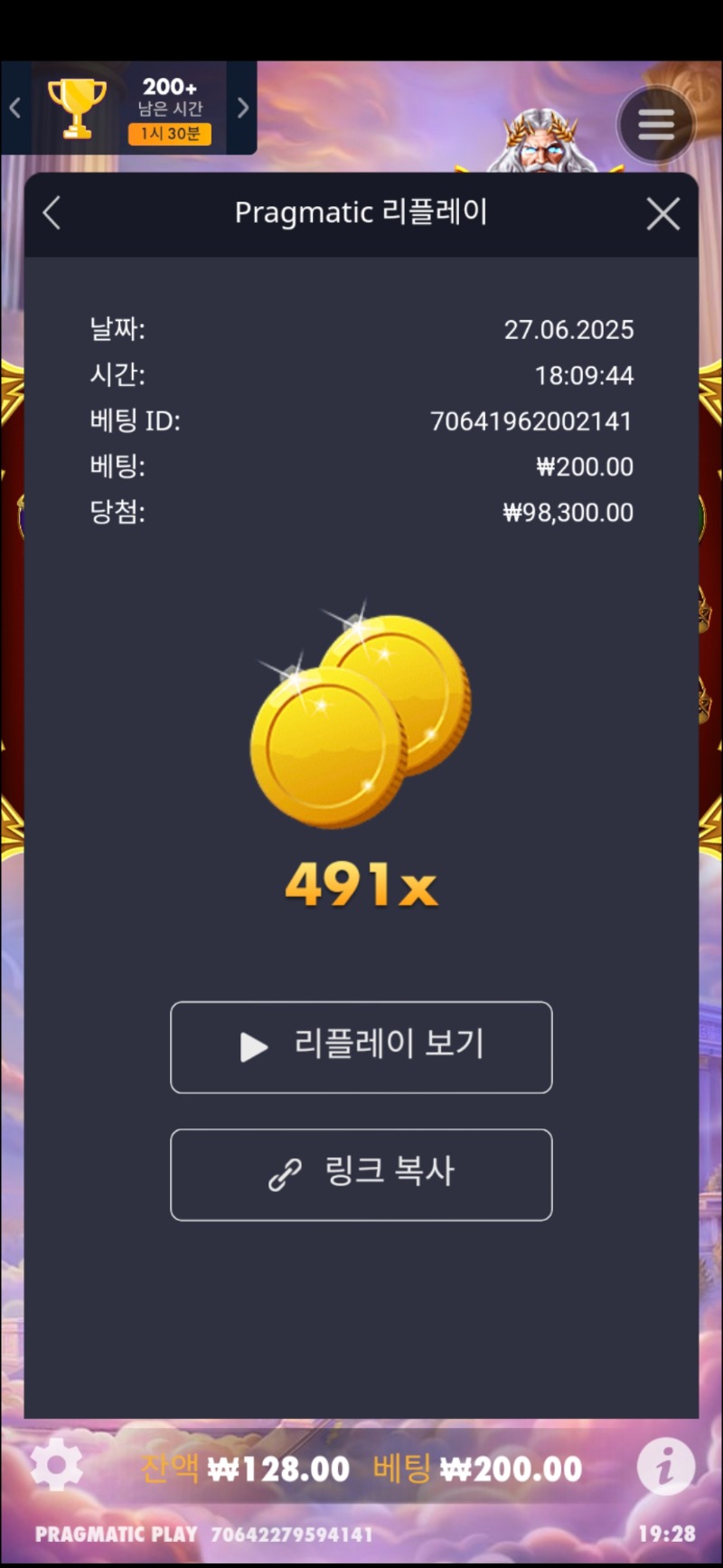 수할 491배