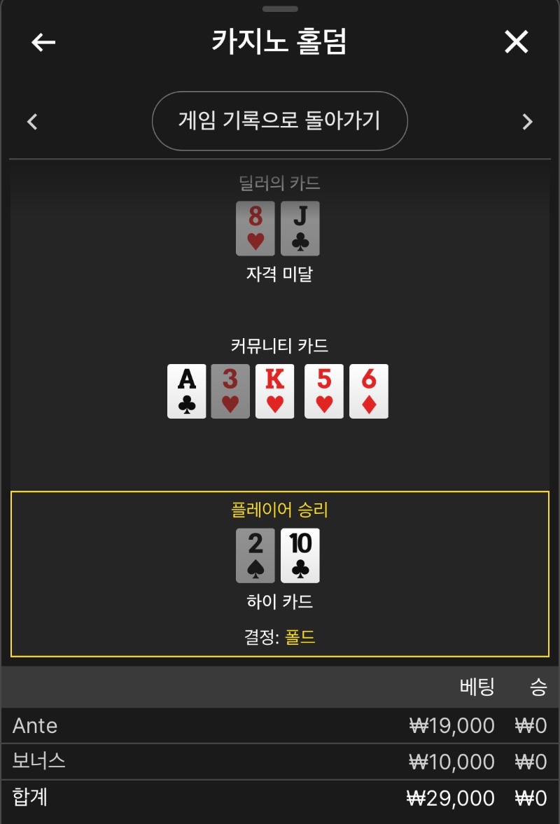 자투리 홀덤