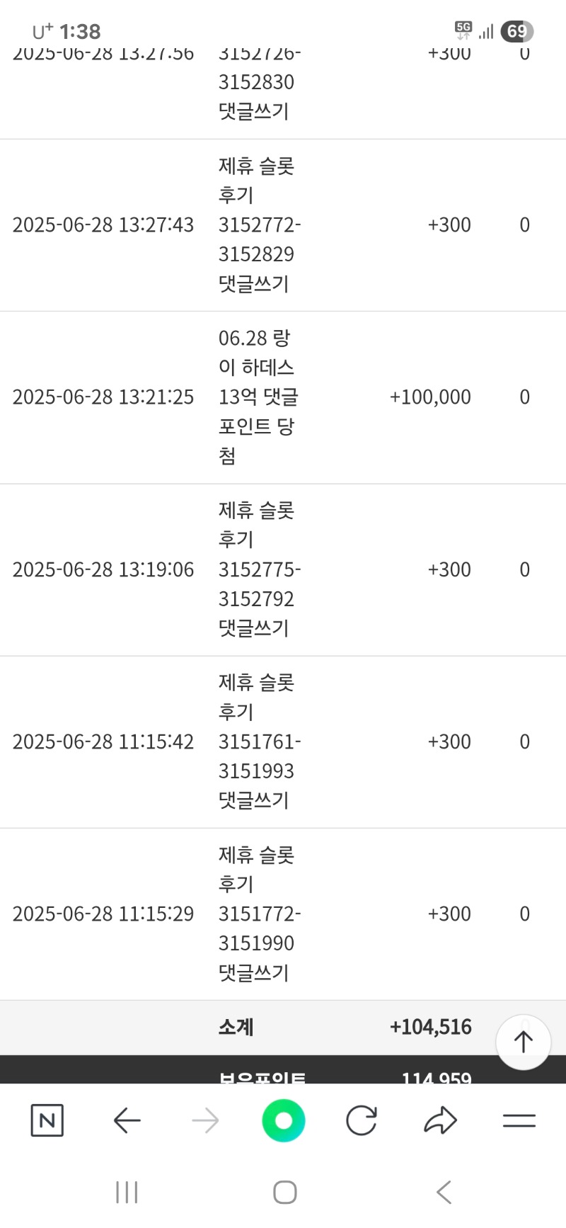 랑이님  하데스 수익댓글 포인트요