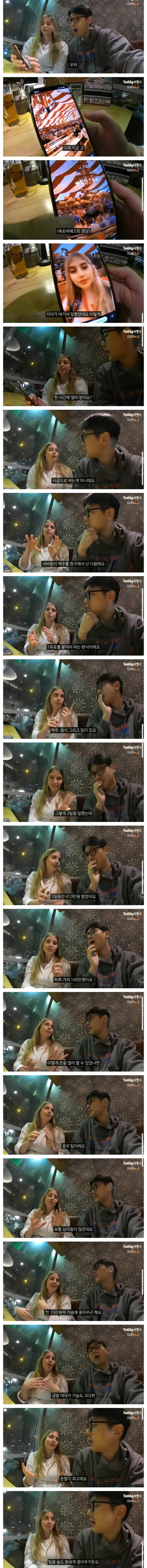 독일 여자가 3일 동안 410만원을 번 방법