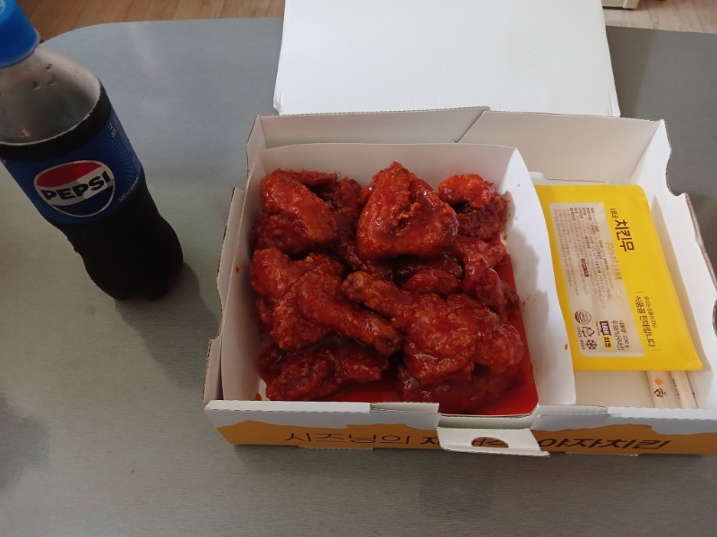 치키니시켰네요~