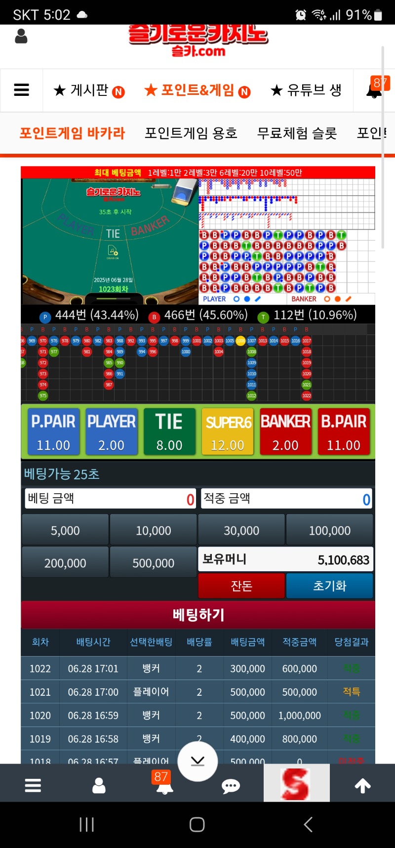 포교 500만성공 ~~
