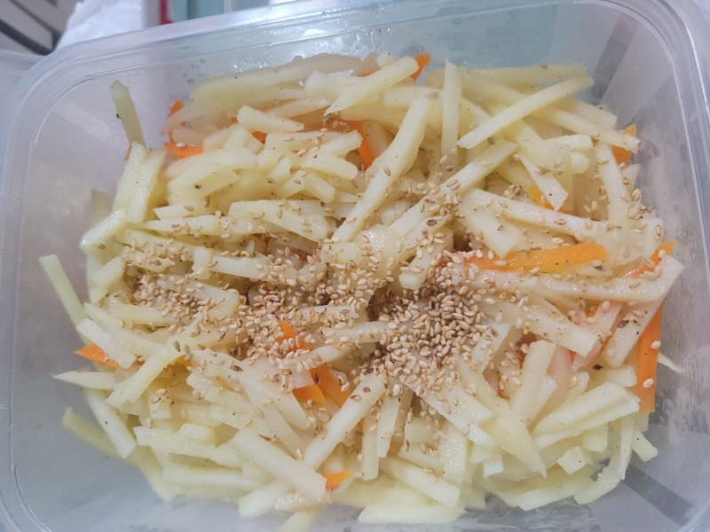 반찬3종 완성