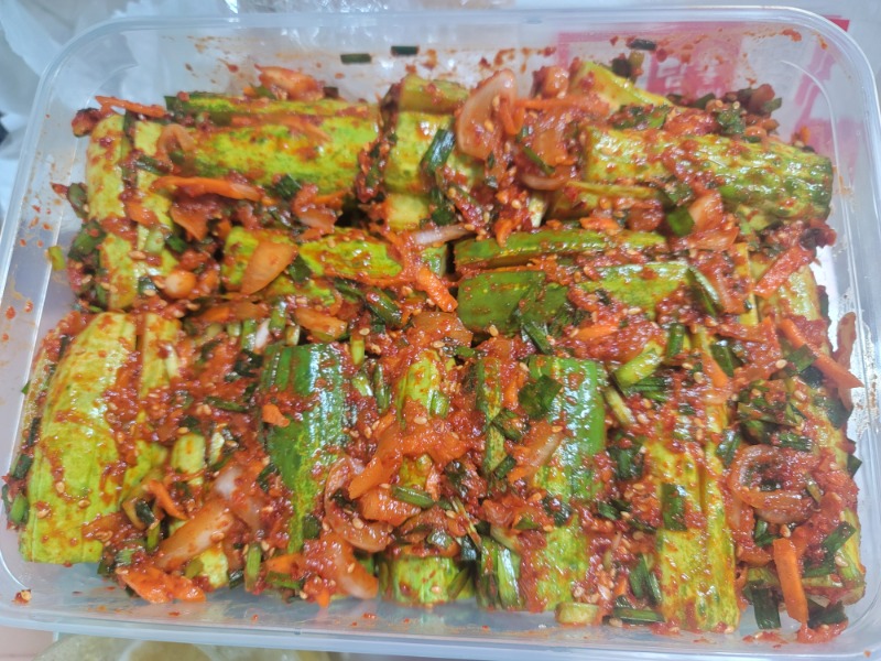 반찬3종 완성
