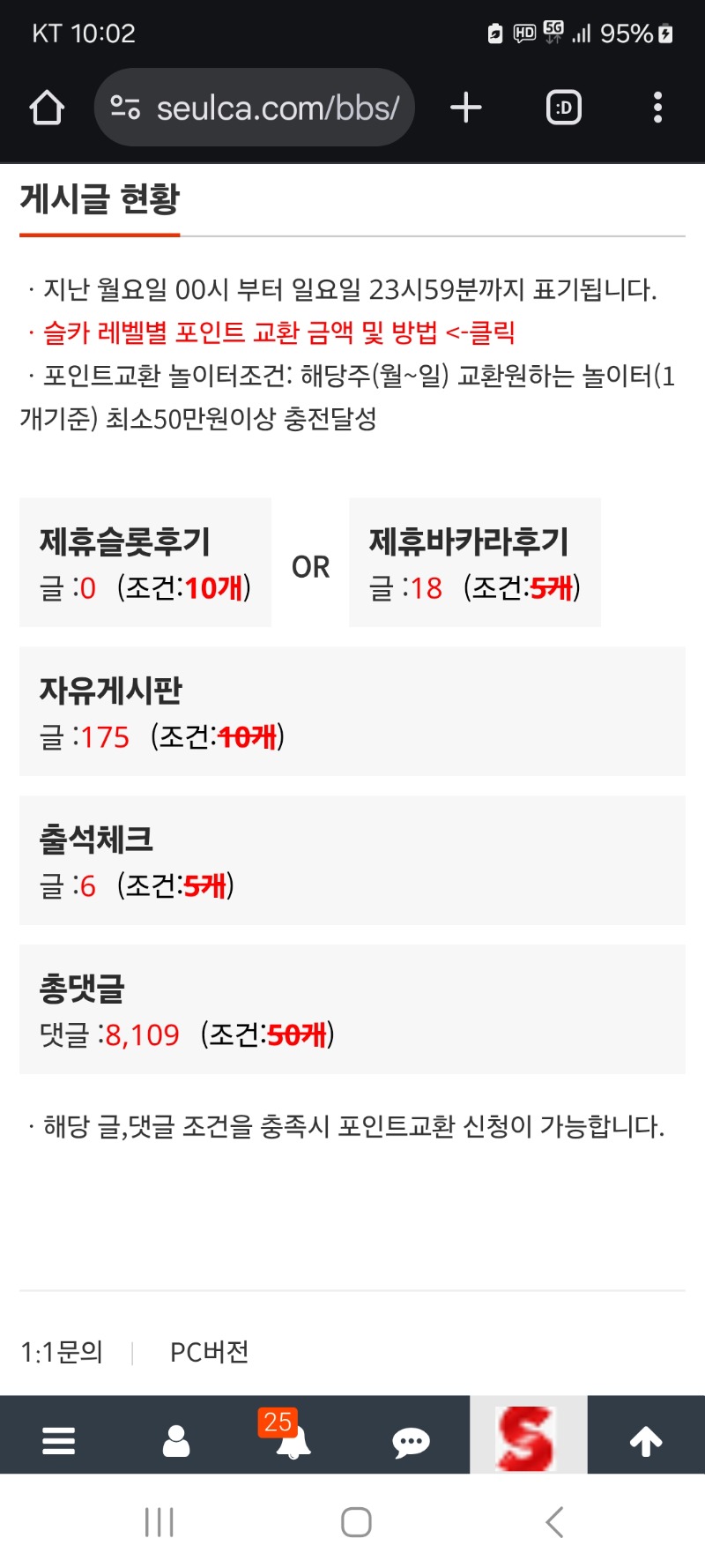 현재까지 활동 입니다 (기본은했네요)