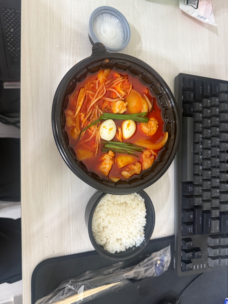오늘의 야식 : 곱도리탕