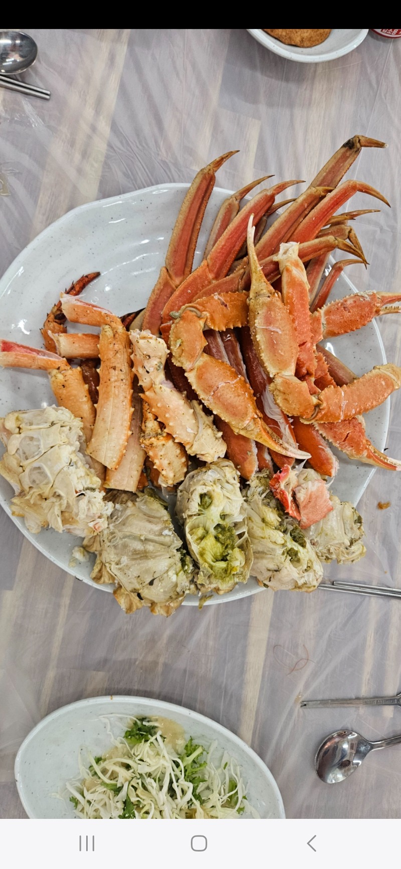 맛저하세요 기장에 놀러갔다가. 대게 킹크랩 꿀꺽!